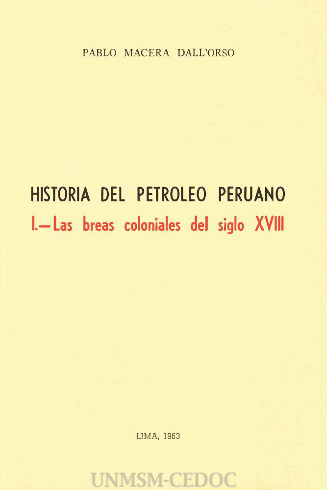 Historia del petróleo peruano