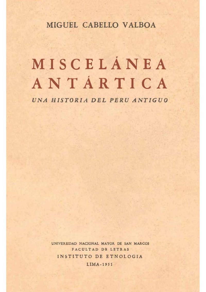 Miscelánea antártica