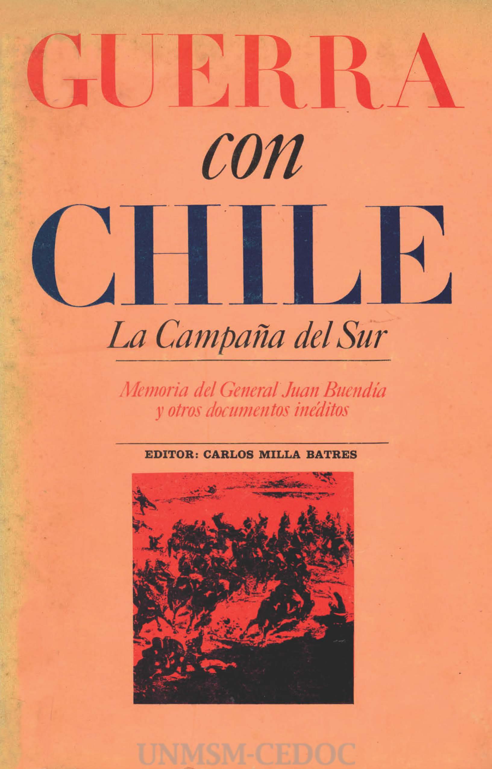 Guerra con Chile. La campaña del Sur