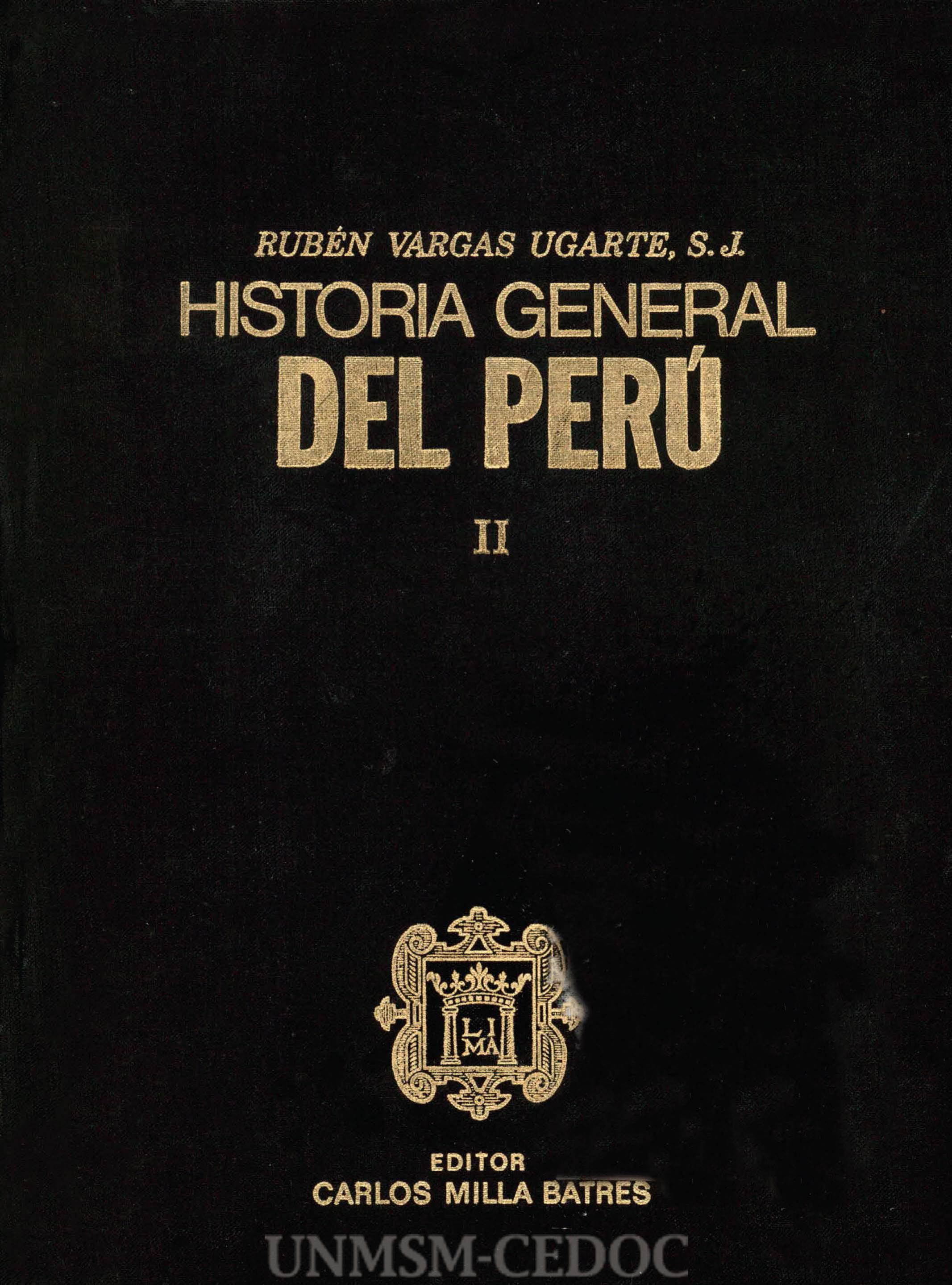 Historia general del Perú II